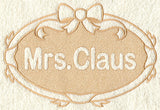 Mrs. Claus (Embossed)