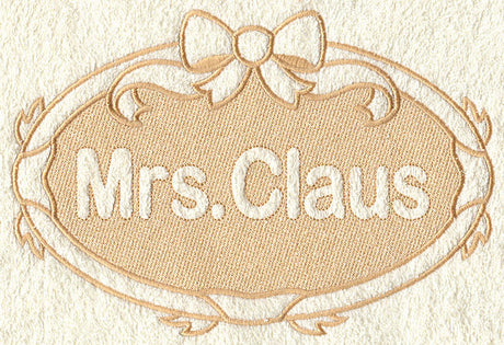 Mrs. Claus (Embossed)