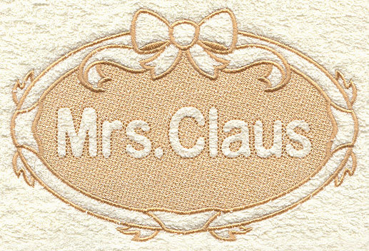 Mrs. Claus (Embossed)