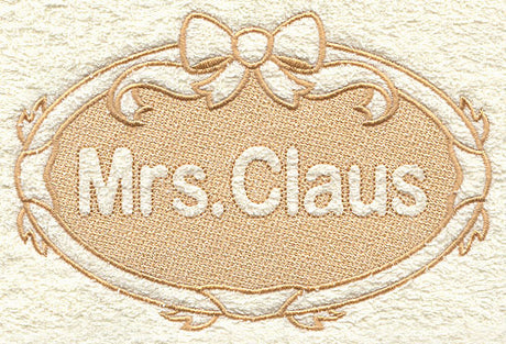 Mrs. Claus (Embossed)
