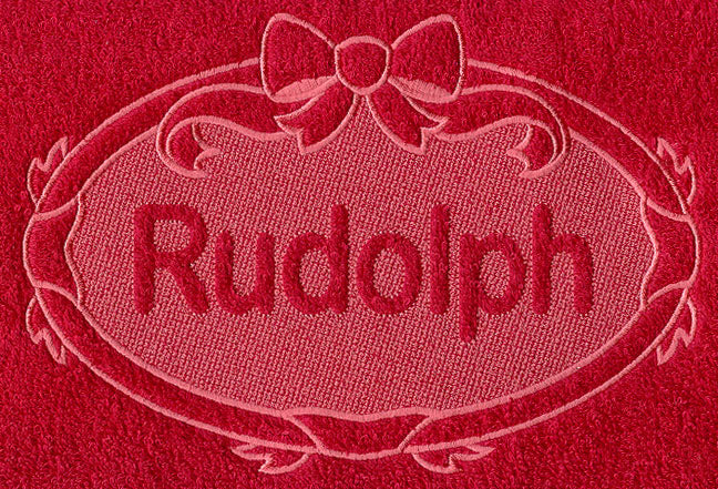 Rudolph (Embossed)