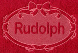 Rudolph (Embossed)
