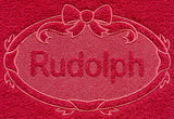 Rudolph (Embossed)