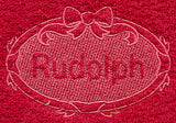 Rudolph (Embossed)