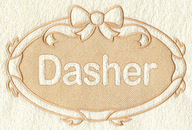 Dasher (Embossed)