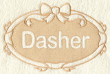 Dasher (Embossed)
