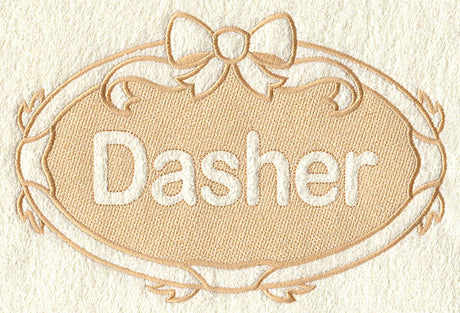 Dasher (Embossed)