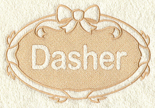 Dasher (Embossed)