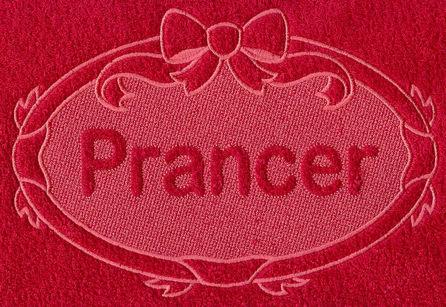 Prancer (Embossed)