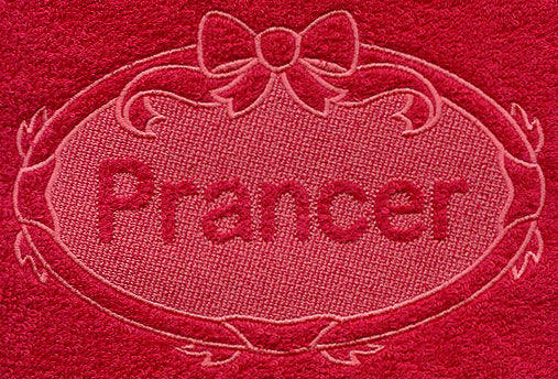 Prancer (Embossed)