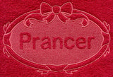 Prancer (Embossed)
