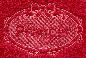 Prancer (Embossed)