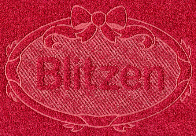 Blitzen (Embossed)