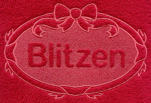 Blitzen (Embossed)