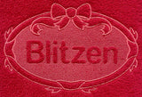Blitzen (Embossed)