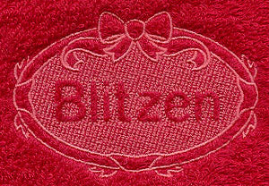 Blitzen (Embossed)
