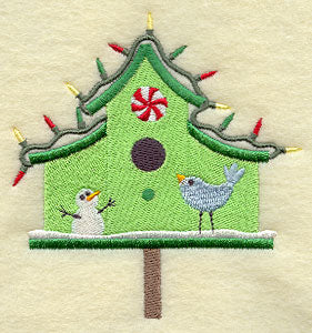 Snowbirds Holiday Birdhouse