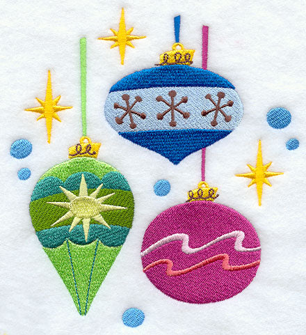 Retro Ornaments and Dots