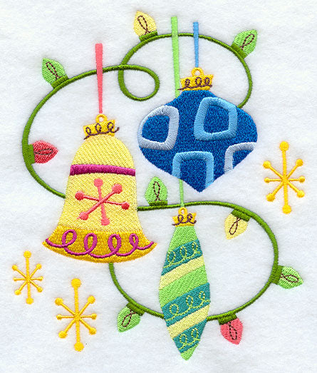 Retro Ornaments and Lights