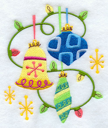 Retro Ornaments and Lights