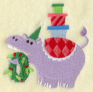 Big Top Christmas Hippo