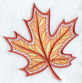 Blazing Autumn Leaf