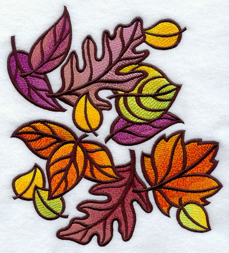 Art Deco Leaves Medley