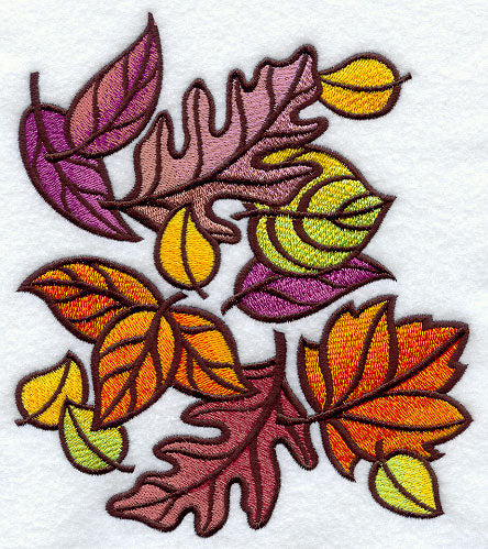 Art Deco Leaves Medley