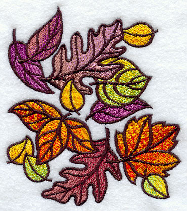 Art Deco Leaves Medley