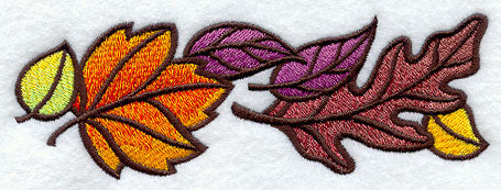 Art Deco Leaves Border