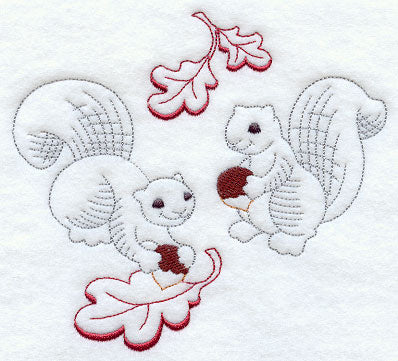 Autumn Squirrels (Vintage)