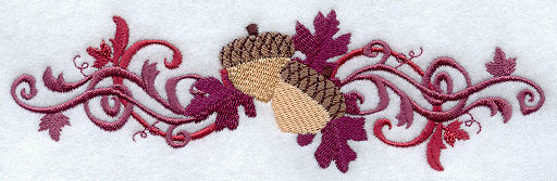 Fall Filigree Acorns