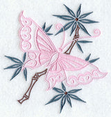 Chinese Butterfly with Bamboo