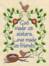 God Made Us Sisters Sampler