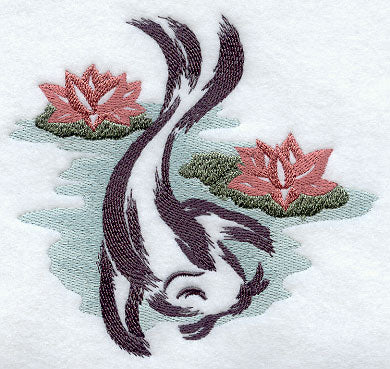 Brushstroke Koi