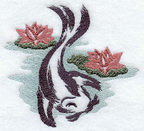 Brushstroke Koi