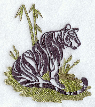 Brushstroke Tiger