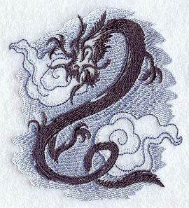 Brushstroke Dragon