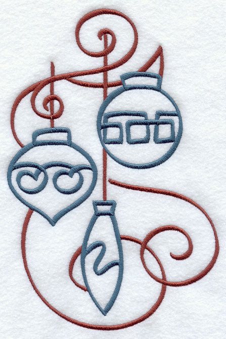 Art Nouveau Antique Ornaments