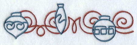 Art Nouveau Antique Ornaments Border