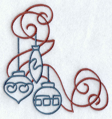 Art Nouveau Antique Ornaments Corner