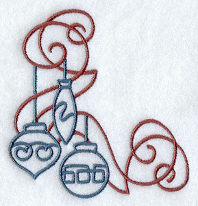 Art Nouveau Antique Ornaments Corner