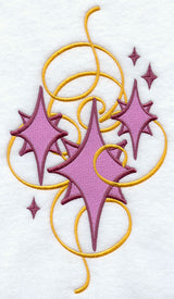 Art Nouveau Shining Stars