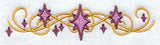 Art Nouveau Shining Stars Border