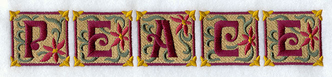 Art Nouveau Tidings - Peace