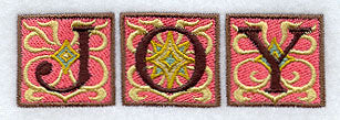 Art Nouveau Tidings - Joy
