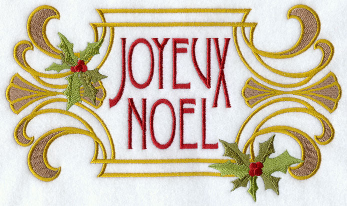 Joyeux Noel - Art Nouveau