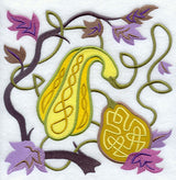 Celtic Harvest Gourds Square