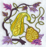 Celtic Harvest Gourds Square