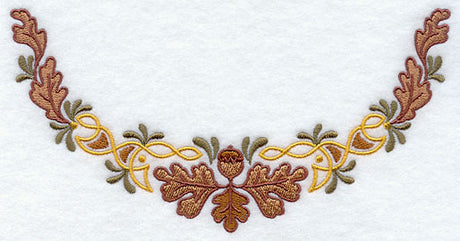 Celtic Oak Leaf Neckline (Crewneck)